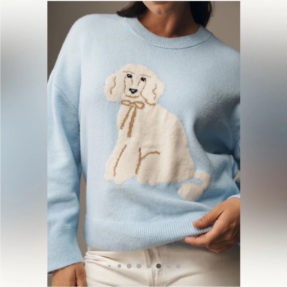 NWT Maeve Crew-Neck Dog Icon
Pullover Sweater - Picture 7 of 11